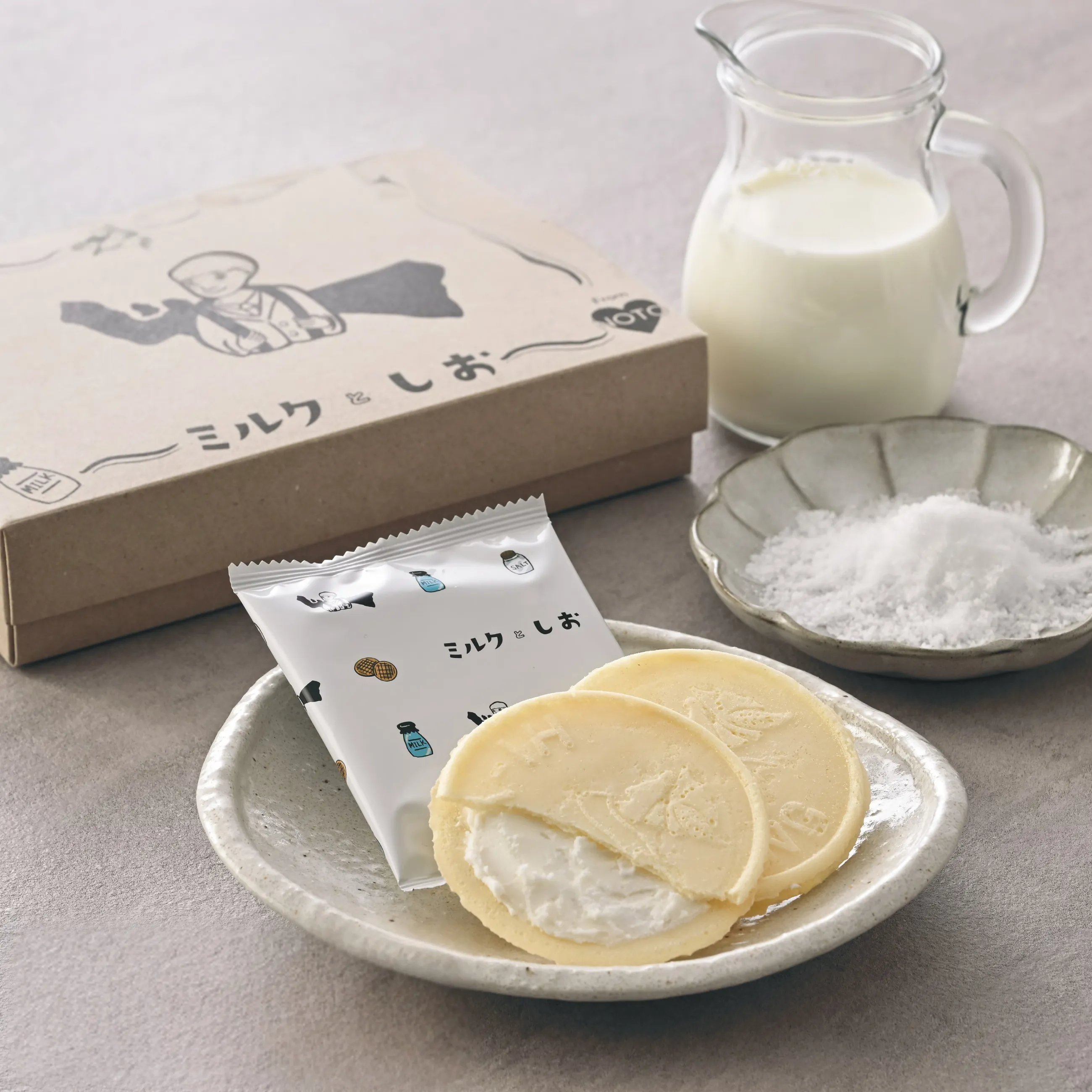 【能登ミルク×能登塩】ミルクとしお｜高校生開発・復興支援スイーツ｜石川県のお土産・ギフト