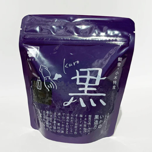 【カネイシ】いしり風味いか黒造り 120g【能登町】【小木港】