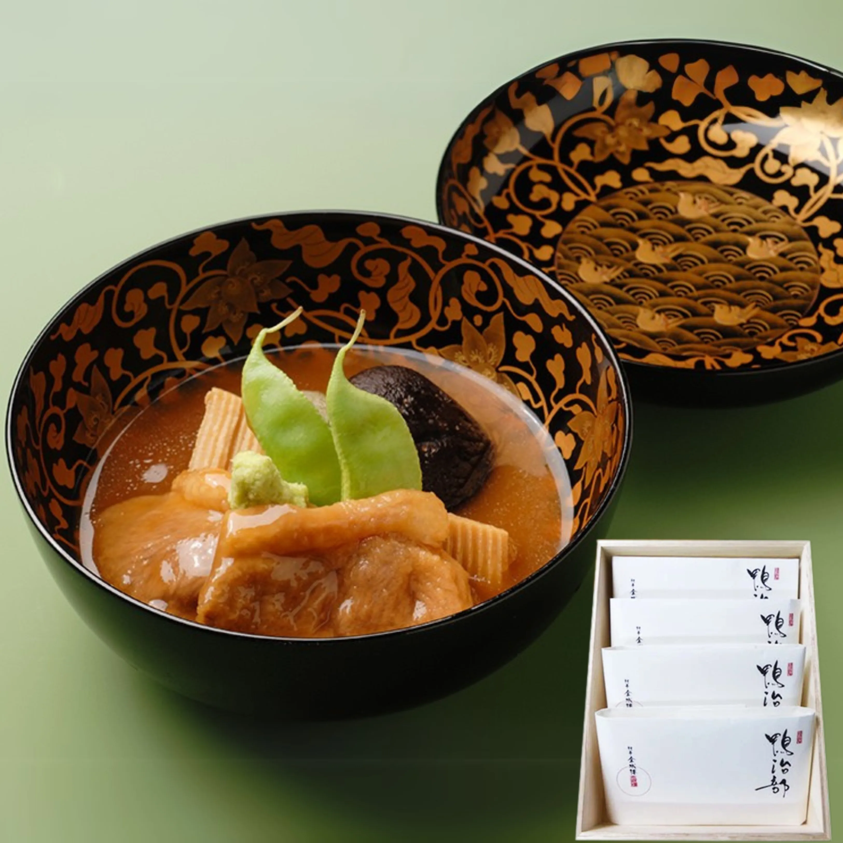 【老舗料亭･金城樓】金沢伝統の郷土料理　鴨治部の詰合せ(4パック)