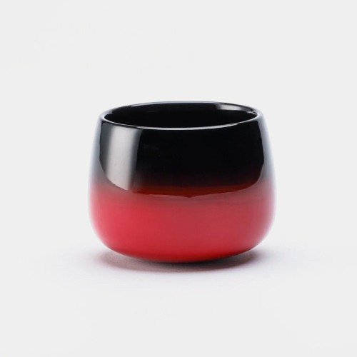 田谷漆器店】輪島塗汁椀ゆらりカップ (AKEMONO・赤) 小