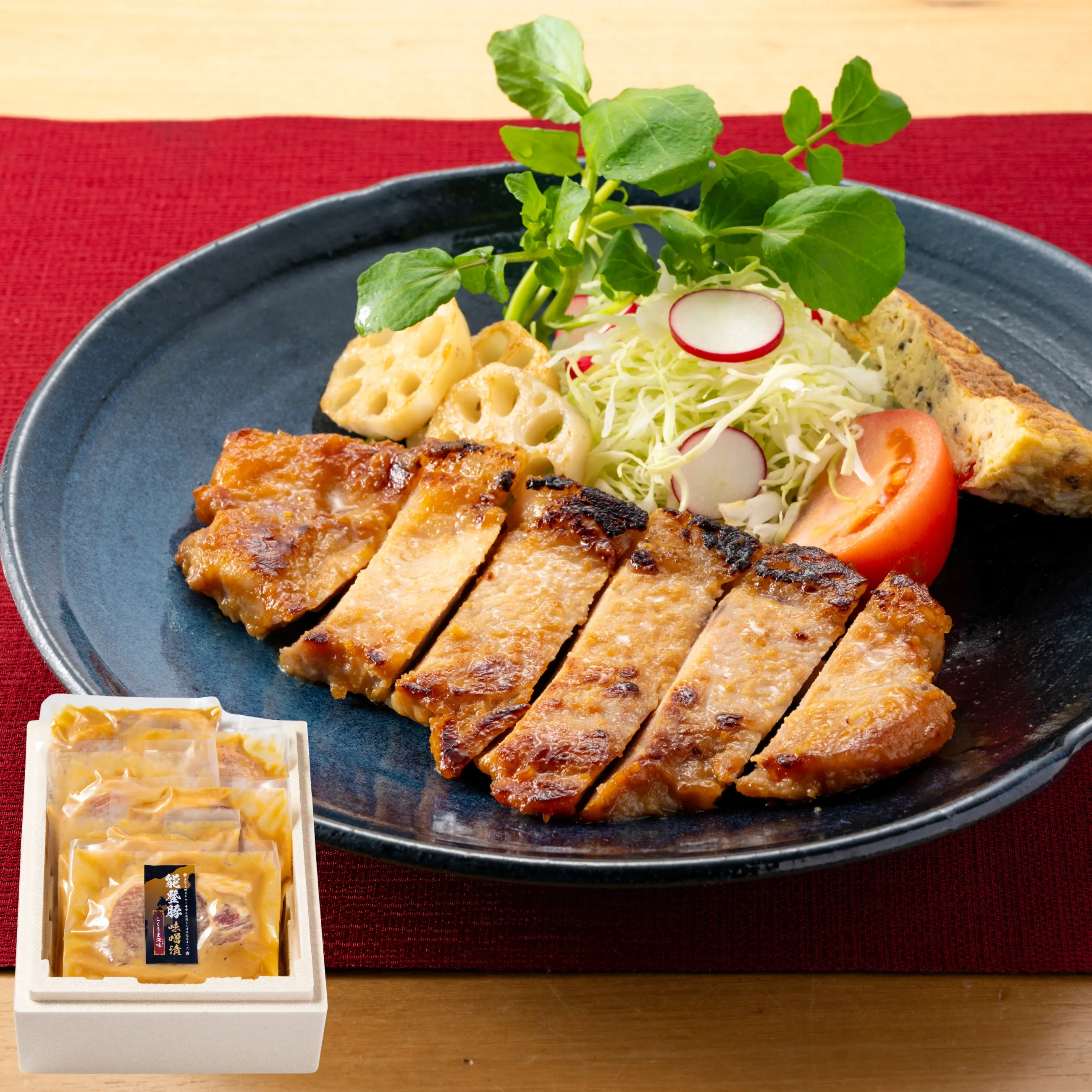 【【クール便送料無料】料理研究家しもおきひろこ監修 能登豚 味噌漬けギフト「こくうま深味」6枚入り